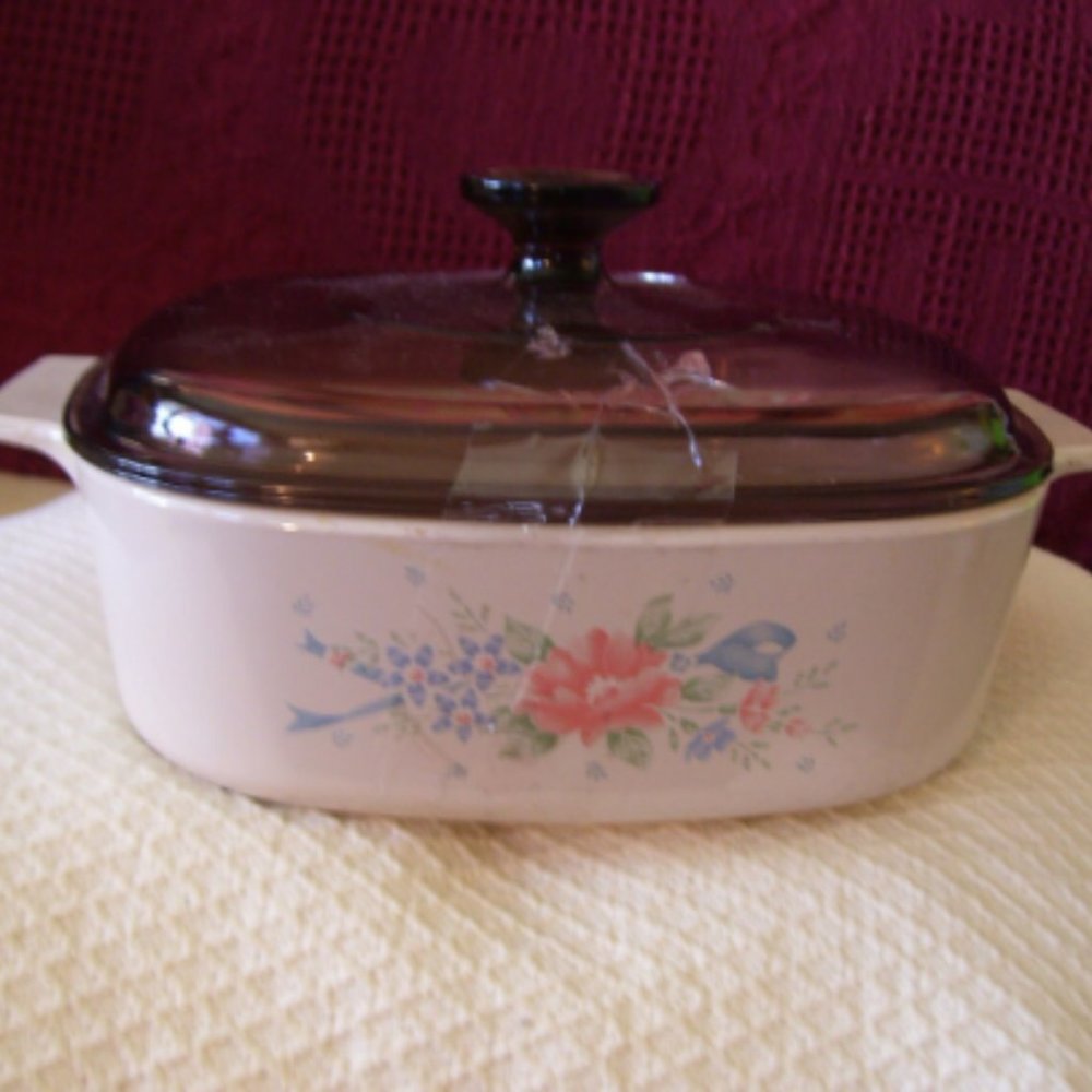 Corning Ware Dutch Oven Symphony 2 Liter 2 Quart Covered Casserole A 2 B